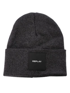Replay Box Logo Beanie - Grey