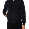Antony Morato Pocked Bomber Jacket - Blue Ink