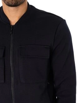 Antony Morato Pocked Bomber Jacket - Blue Ink 10 Antony Morato Pocked Bomber Jacket - Blue Ink -Standout Fashion Shop 48445d