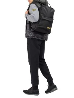 Barbour International Knockhill Backpack - Black -Standout Fashion Shop 48457e