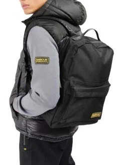 Barbour International Knockhill Backpack - Black -Standout Fashion Shop 48457f