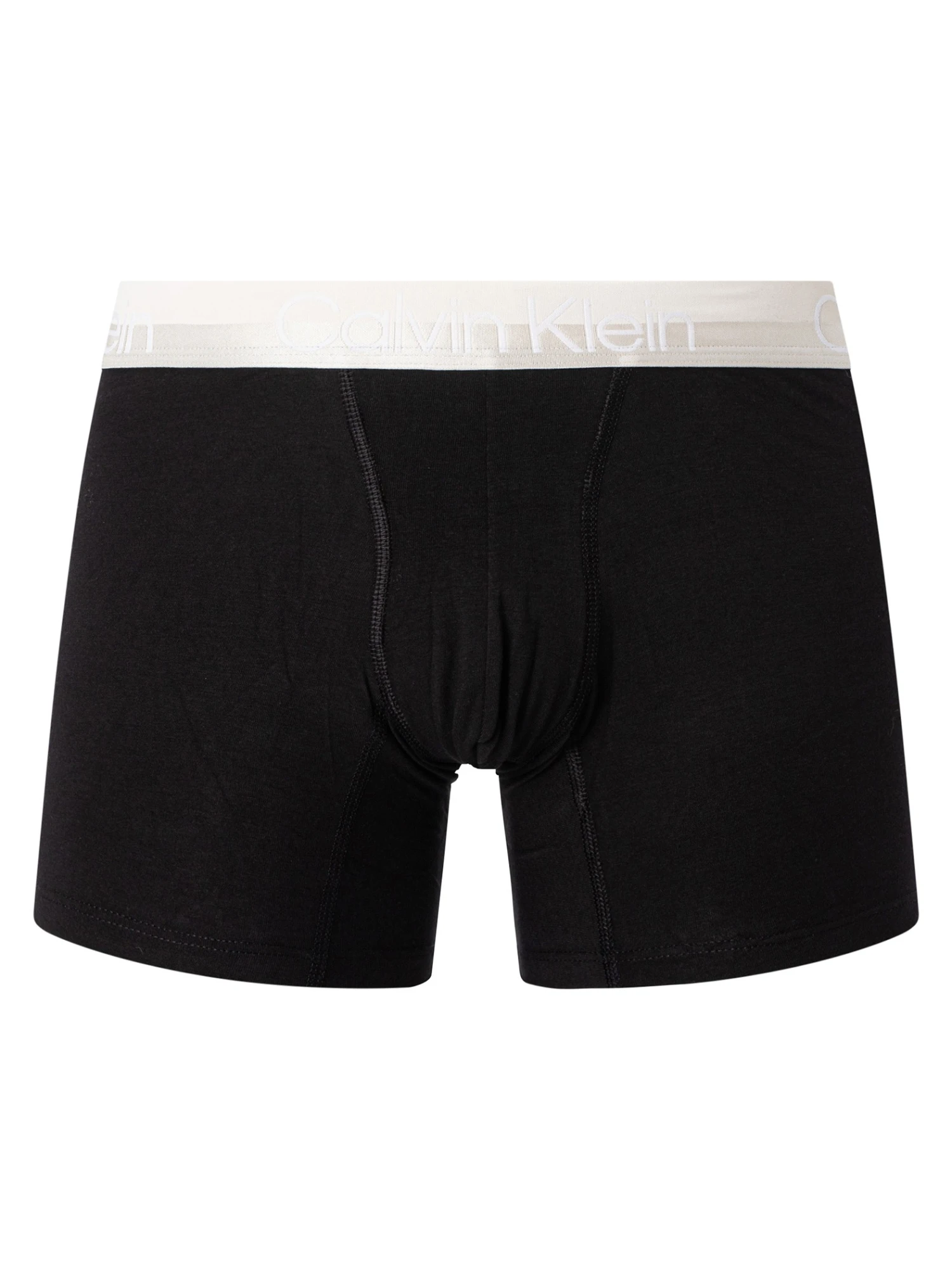 Calvin Klein 3 Pack Modern Structure Boxer Brief - Black (Grey/Olive/Green) 2 Calvin Klein 3 Pack Modern Structure Boxer Brief - Black (Grey/Olive/Green) - Image 2