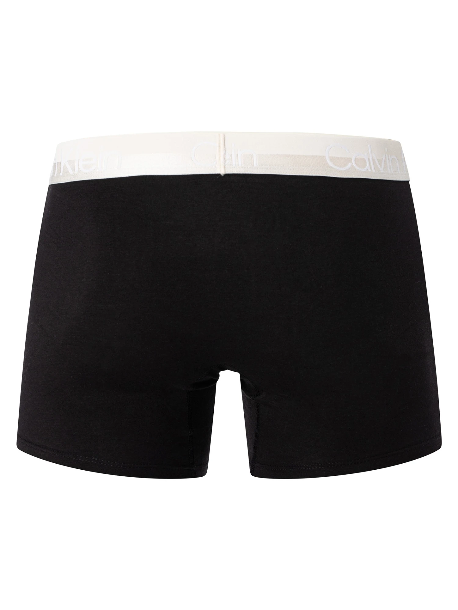 Calvin Klein 3 Pack Modern Structure Boxer Brief - Black (Grey/Olive/Green) 4 Calvin Klein 3 Pack Modern Structure Boxer Brief - Black (Grey/Olive/Green) - Image 4