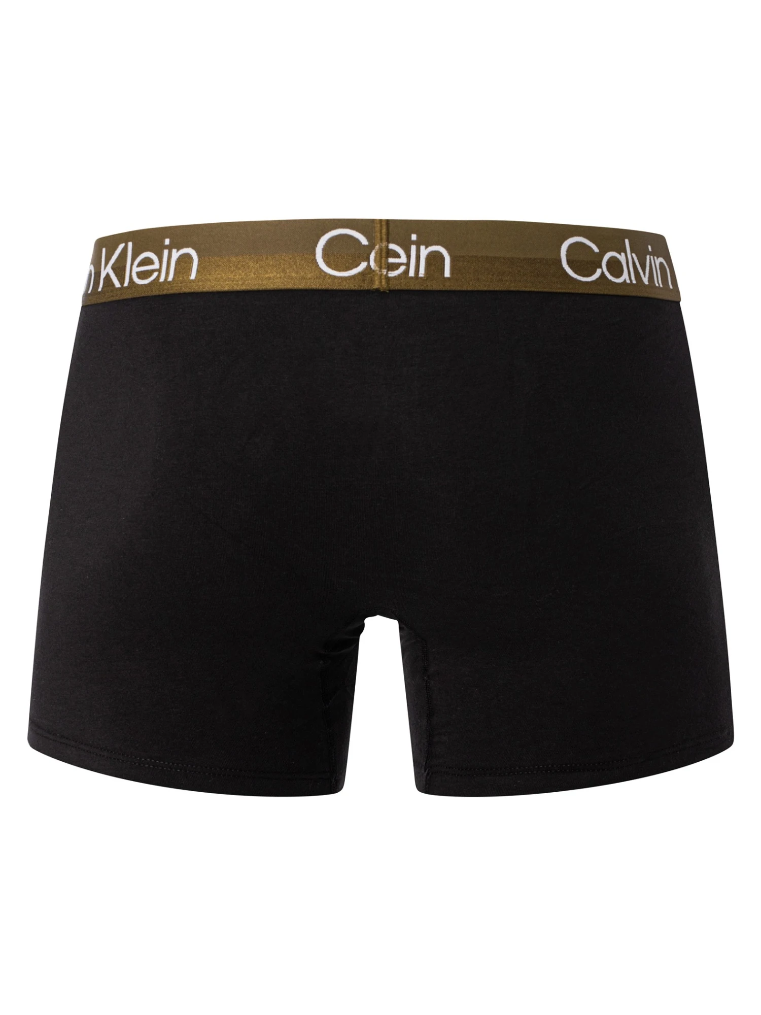 Calvin Klein 3 Pack Modern Structure Boxer Brief - Black (Grey/Olive/Green) 6 Calvin Klein 3 Pack Modern Structure Boxer Brief - Black (Grey/Olive/Green) - Image 6