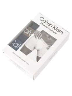 Calvin Klein 3 Pack Modern Structure Boxer Brief - Black (Grey/Olive/Green) 17 Calvin Klein 3 Pack Modern Structure Boxer Brief - Black (Grey/Olive/Green) -Standout Fashion Shop 48461i