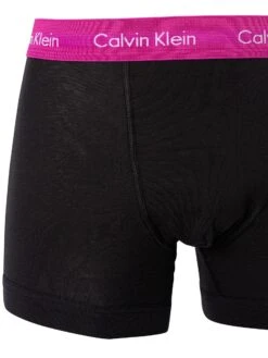 Calvin Klein 3 Pack Trunks - Black (Wild Aster/Grey Heather/Artic Green) 11 Calvin Klein 3 Pack Trunks - Black (Wild Aster/Grey Heather/Artic Green) -Standout Fashion Shop 48462c