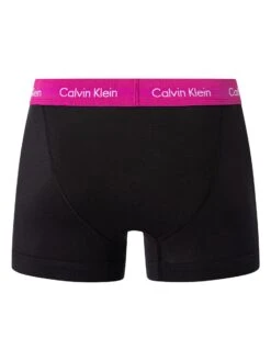 Calvin Klein 3 Pack Trunks - Black (Wild Aster/Grey Heather/Artic Green) 12 Calvin Klein 3 Pack Trunks - Black (Wild Aster/Grey Heather/Artic Green) -Standout Fashion Shop 48462d