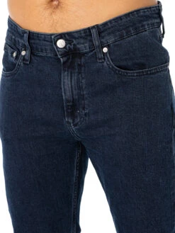 Calvin Klein Jeans Slim Taper Jeans - Dark Denim -Standout Fashion Shop 48469e