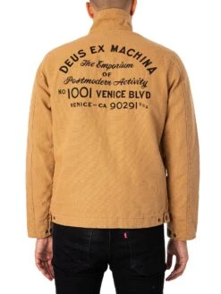 Deus Ex Machina Address Workwear Jacket - Dijon -Standout Fashion Shop 48472c
