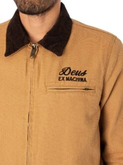 Deus Ex Machina Address Workwear Jacket - Dijon -Standout Fashion Shop 48472e