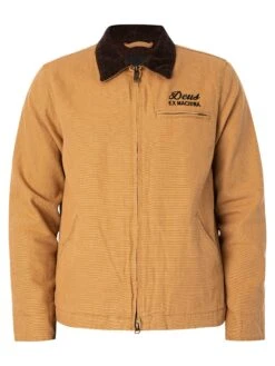 Deus Ex Machina Address Workwear Jacket - Dijon -Standout Fashion Shop 48472j
