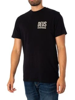 Deus Ex Machina Inline T-Shirt - Black