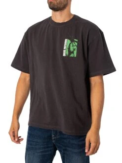 Deus Ex Machina Loose Time And Sound T-Shirt - Anthracite