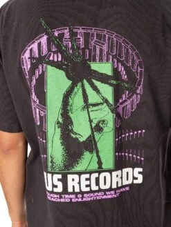 Deus Ex Machina Loose Time And Sound T-Shirt - Anthracite 10 Deus Ex Machina Loose Time And Sound T-Shirt - Anthracite -Standout Fashion Shop 48478e