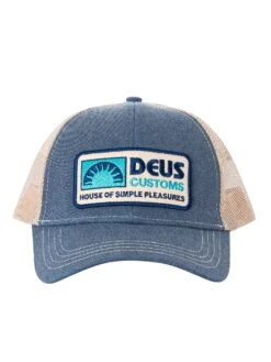 Deus Ex Machina Melodies Trucker Cap - Blue Ribbon 11 Deus Ex Machina Melodies Trucker Cap - Blue Ribbon -Standout Fashion Shop 48479e