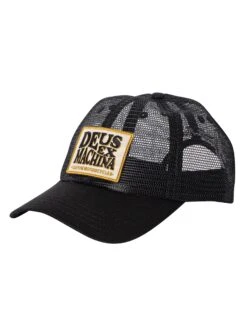 Deus Ex Machina Miller Trucker Cap - Black