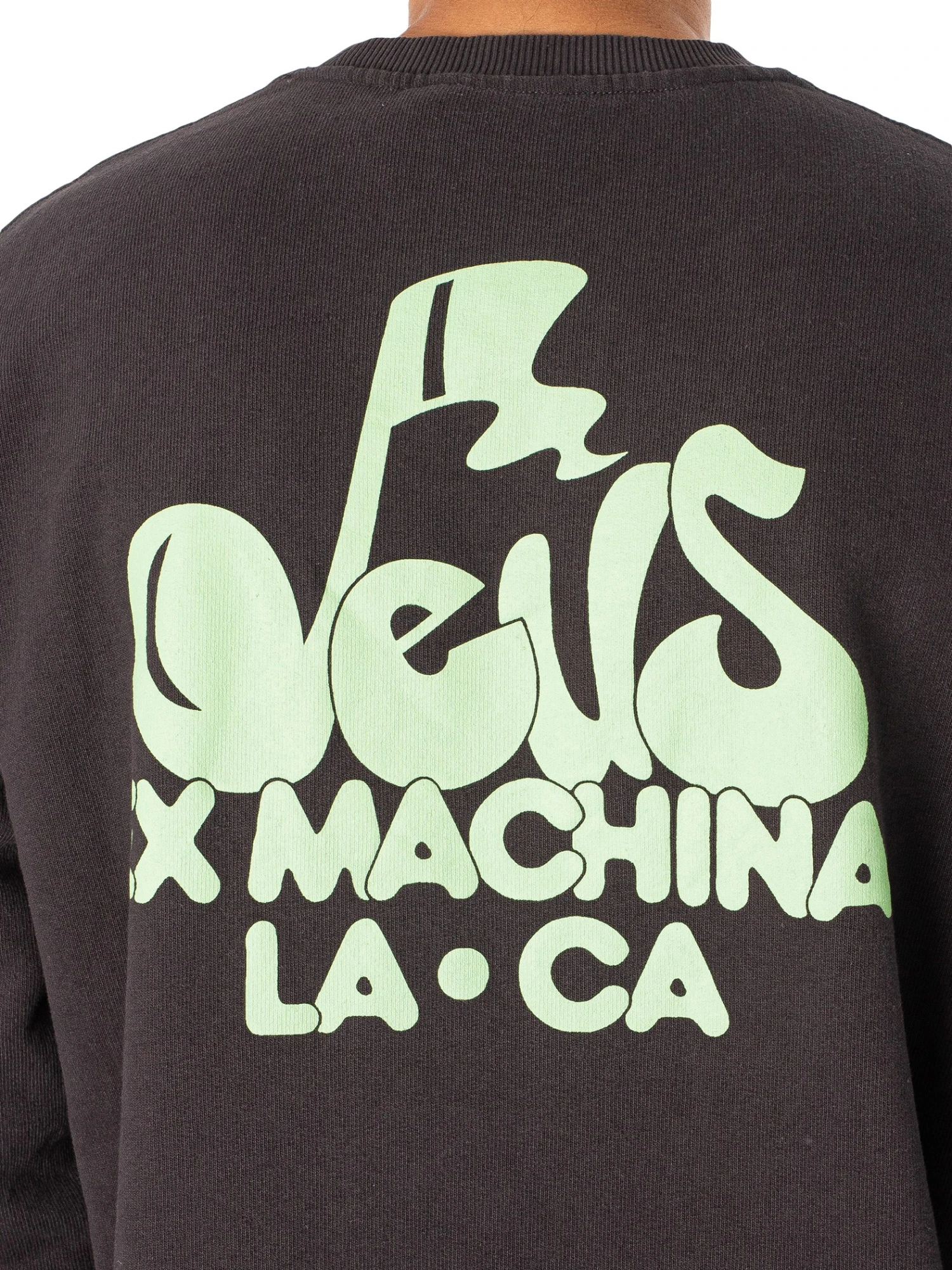Deus Ex Machina Oversized Harmony Sweatshirt - Anthracite 5 Deus Ex Machina Oversized Harmony Sweatshirt - Anthracite - Image 5