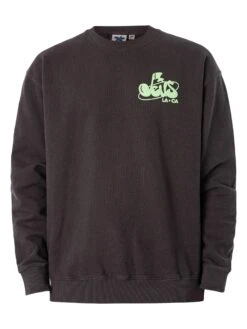 Deus Ex Machina Oversized Harmony Sweatshirt - Anthracite 11 Deus Ex Machina Oversized Harmony Sweatshirt - Anthracite -Standout Fashion Shop 48483f