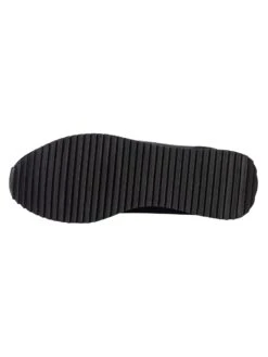 EA7 Side Logo Trainers - Black/Gold -Standout Fashion Shop 48496g