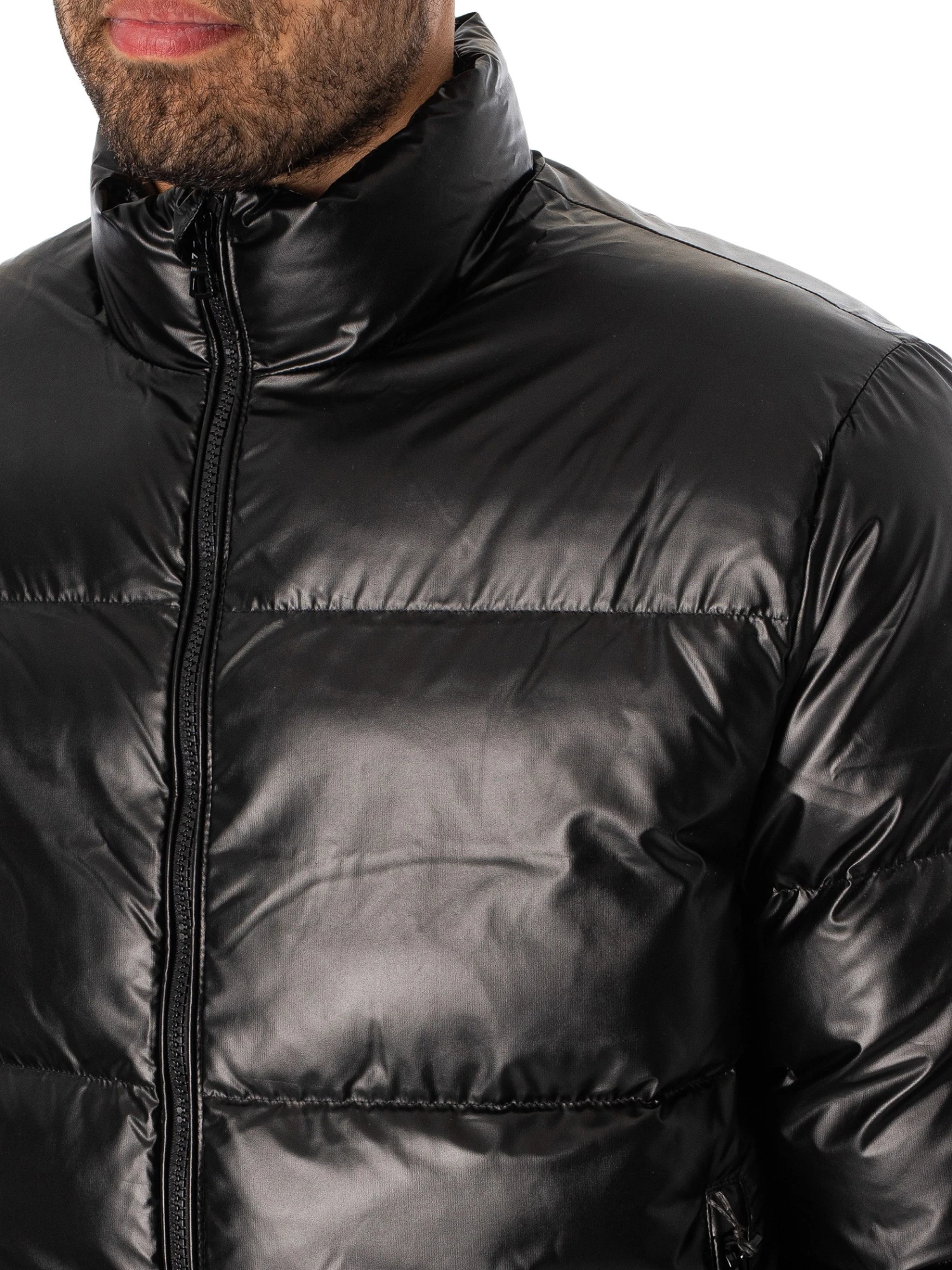 EA7 Woven Bomber Jacket - Black 5 EA7 Woven Bomber Jacket - Black - Image 5