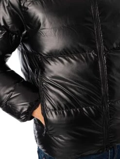 EA7 Woven Bomber Jacket - Black 14 EA7 Woven Bomber Jacket - Black -Standout Fashion Shop 48497f