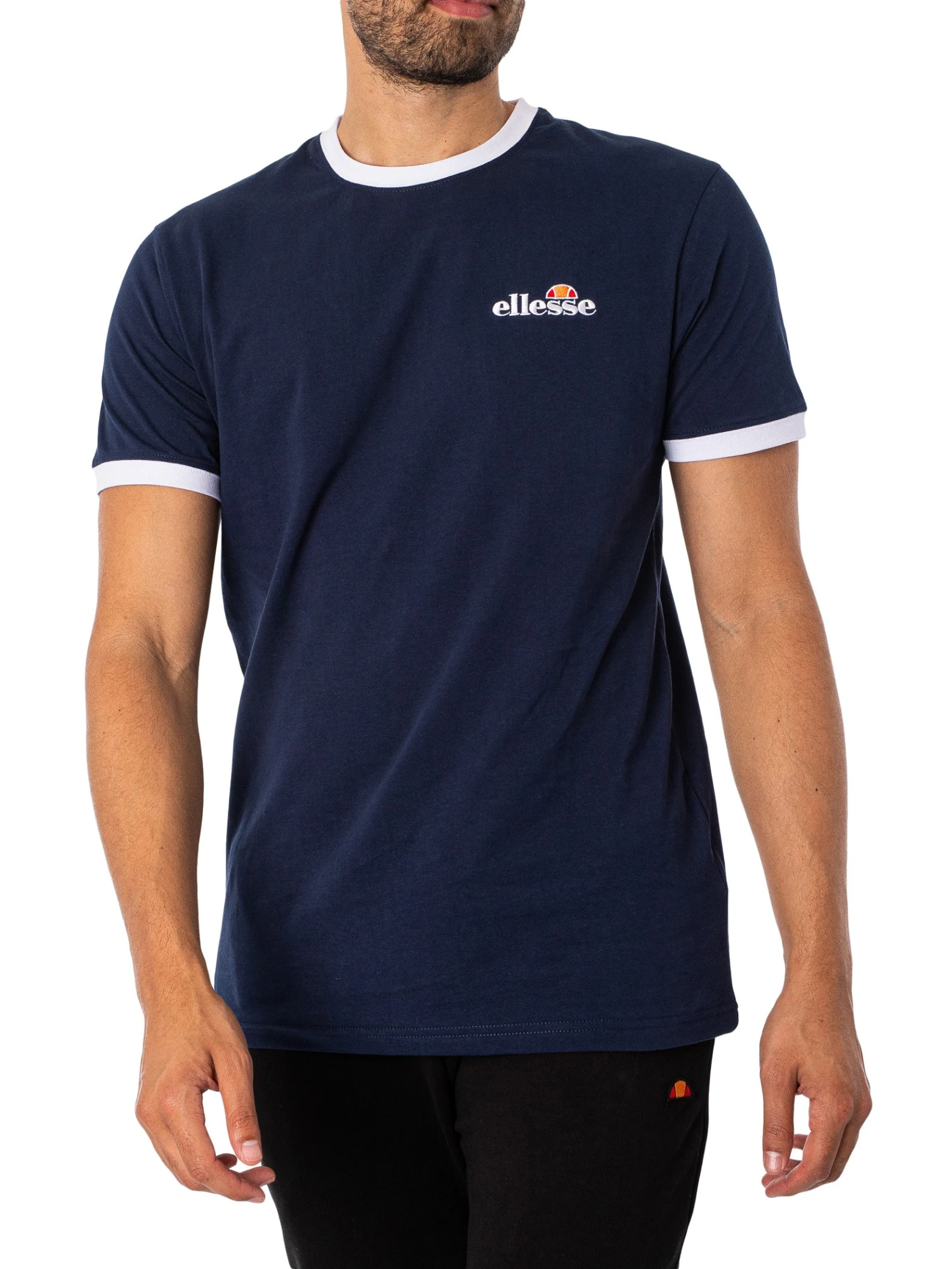 Ellesse Meduno T-Shirt - Navy 1 Ellesse Meduno T-Shirt - Navy