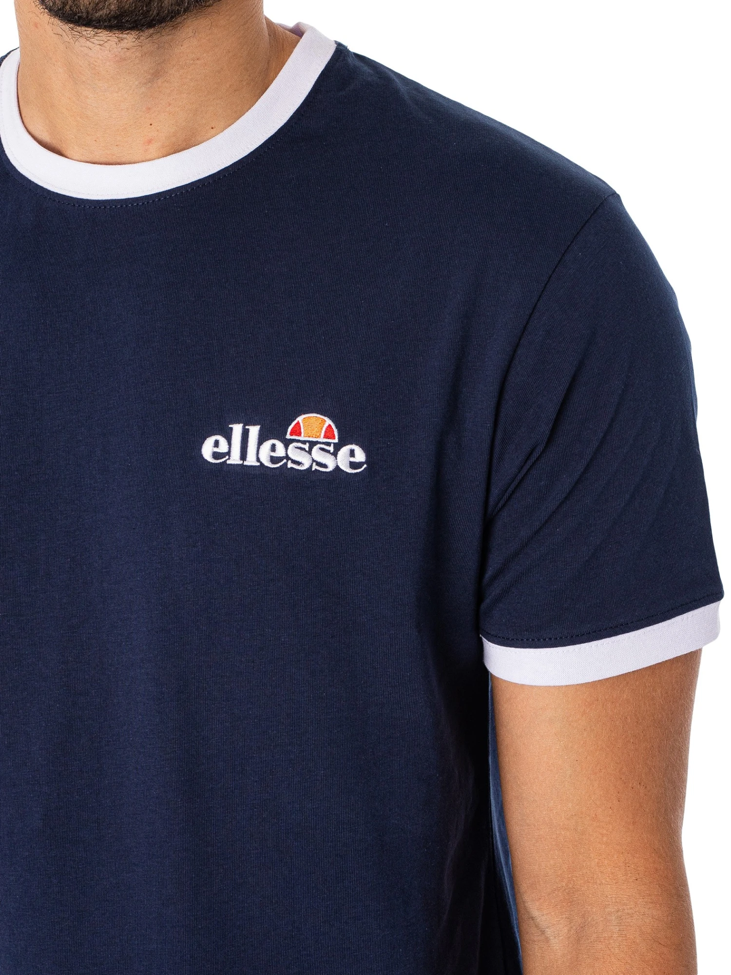 Ellesse Meduno T-Shirt - Navy 4 Ellesse Meduno T-Shirt - Navy - Image 4