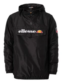 Ellesse Monterini Pullover Jacket - Black 17 Ellesse Monterini Pullover Jacket - Black -Standout Fashion Shop 48508i