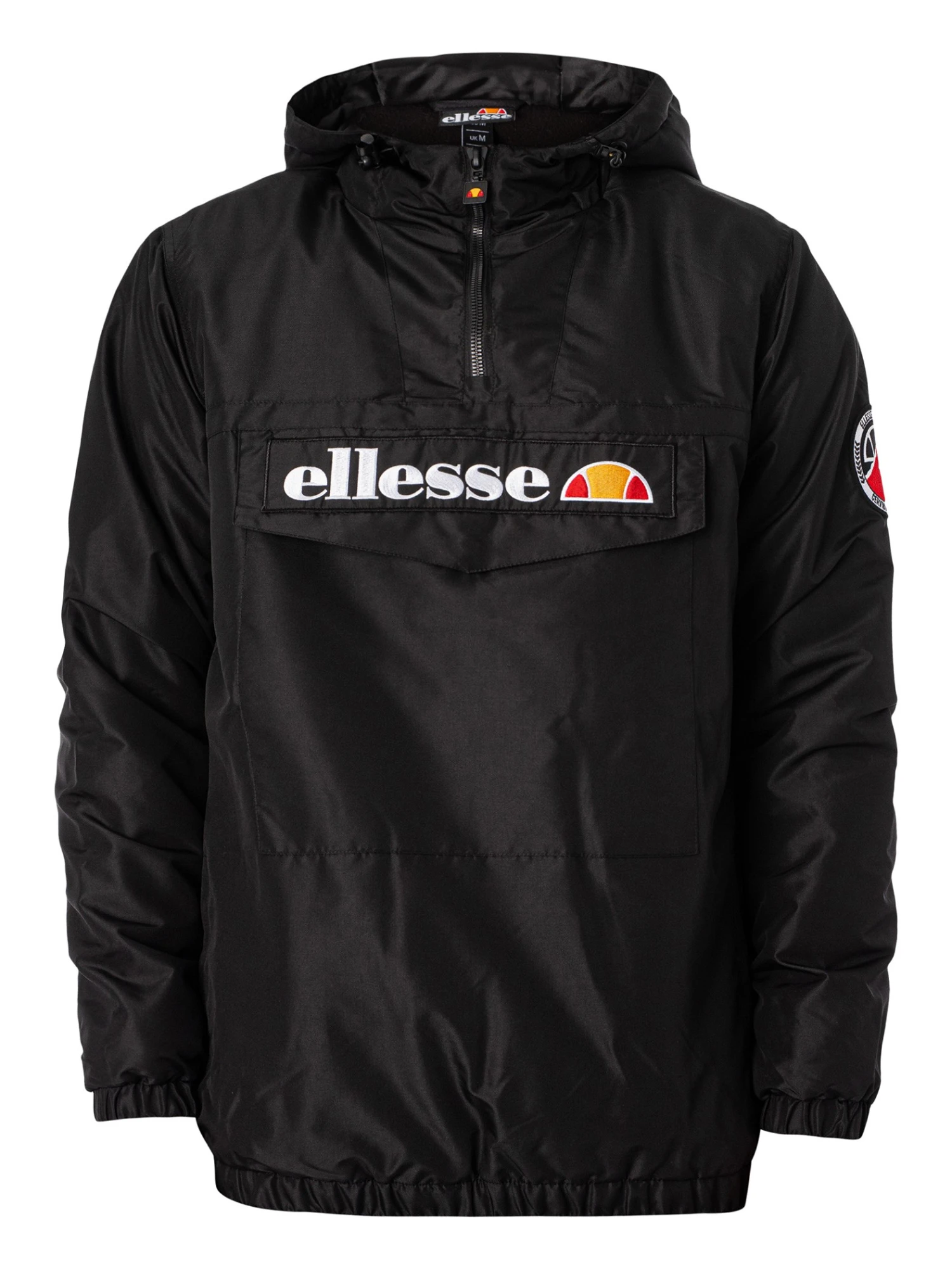 Ellesse Monterini Pullover Jacket - Black 9 Ellesse Monterini Pullover Jacket - Black - Image 9