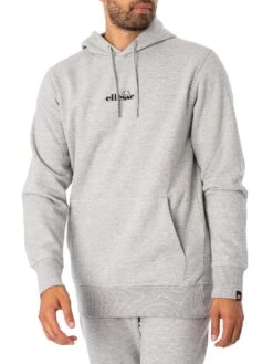 Ellesse Sucre Hooded Tracksuit - Grey Marl -Standout Fashion Shop 48513c