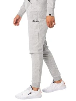 Ellesse Sucre Hooded Tracksuit - Grey Marl -Standout Fashion Shop 48513i