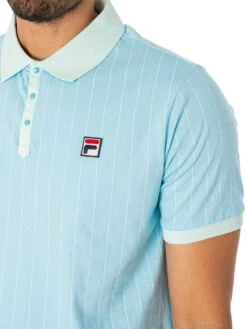 Fila Classic Vintage Stripe Polo Shirt - Sky Blue/Blue Glass 8 Fila Classic Vintage Stripe Polo Shirt - Sky Blue/Blue Glass -Standout Fashion Shop 48520d