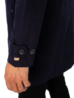 Gabicci Houghton Twill Vintage Jacket - Navy -Standout Fashion Shop 48535f