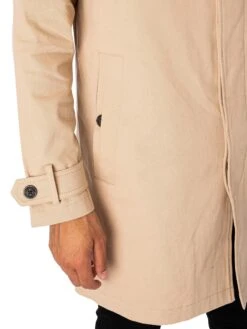 Gabicci Houghton Twill Vintage Jacket - Oatmeal -Standout Fashion Shop 48536e