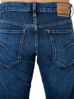 G-Star RAW Mosa Straight Jeans - Faded Atlantic Ocean -Standout Fashion Shop 48537d