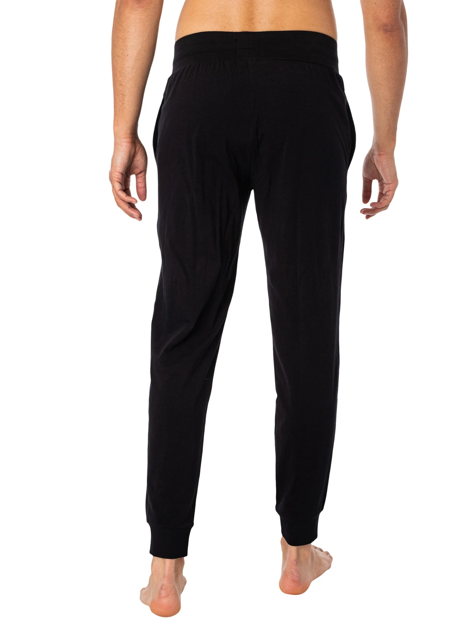 HUGO Lounge Linked Joggers - Black 3 HUGO Lounge Linked Joggers - Black - Image 3