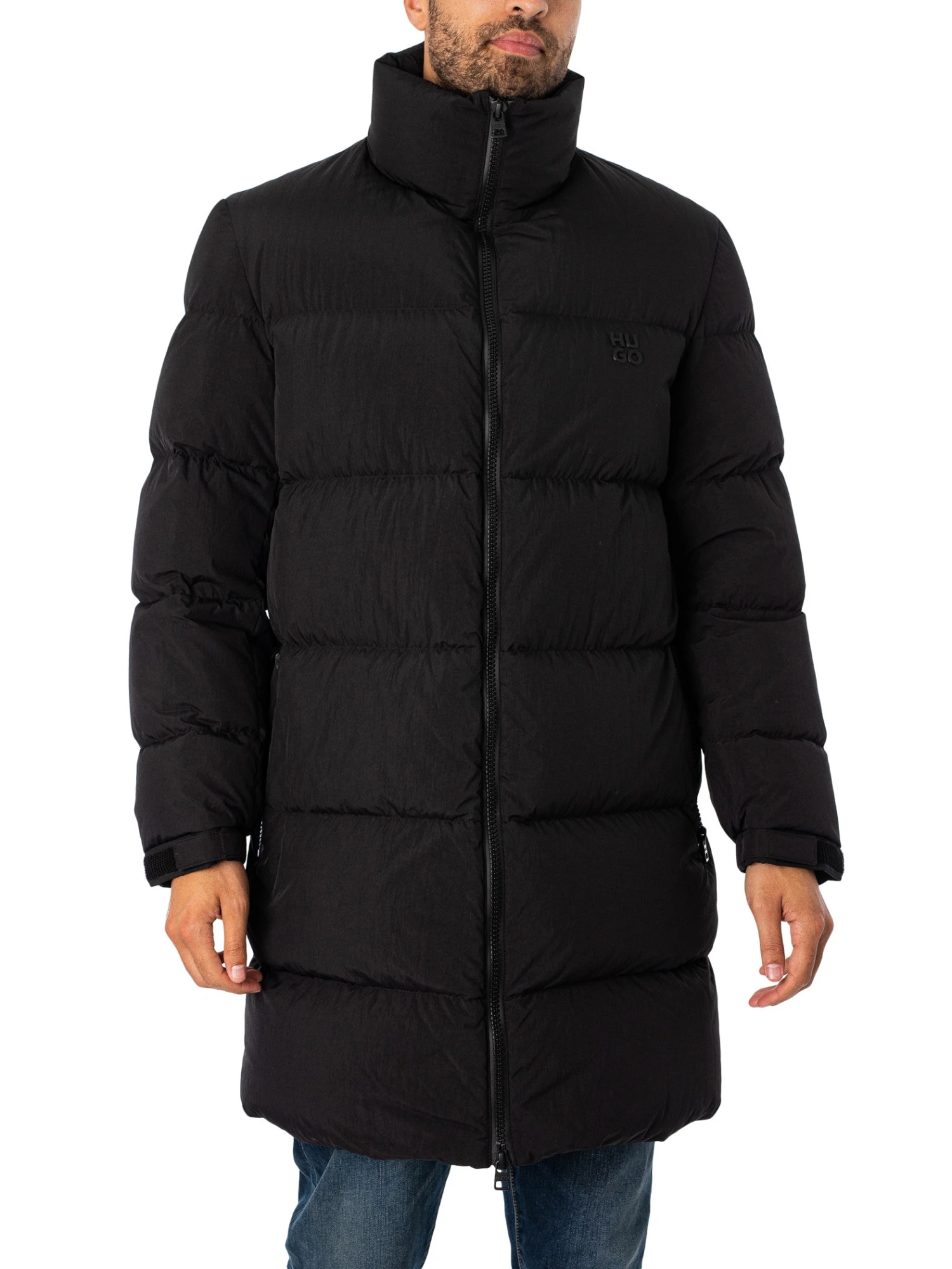 HUGO Magnus2341 Puffer Jacket - Black 2 HUGO Magnus2341 Puffer Jacket - Black - Image 2