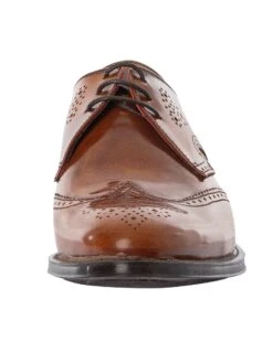 Jeffery West Derby Brogue Leather Shoes - Honey 12 Jeffery West Derby Brogue Leather Shoes - Honey -Standout Fashion Shop 48566d