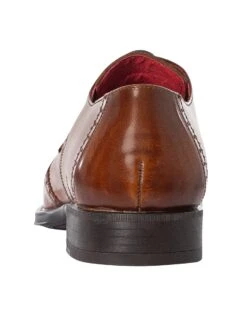 Jeffery West Derby Brogue Leather Shoes - Honey 13 Jeffery West Derby Brogue Leather Shoes - Honey -Standout Fashion Shop 48566e