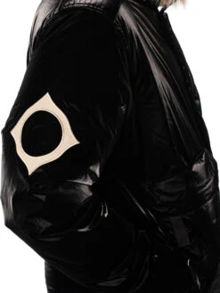 MA.STRUM Down Parka Jacket - Jet Black -Standout Fashion Shop 48580f