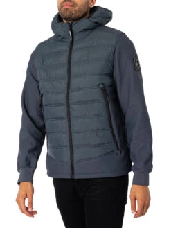 Marshall Artist Hybrid Softshell Jacket - Slate Blue