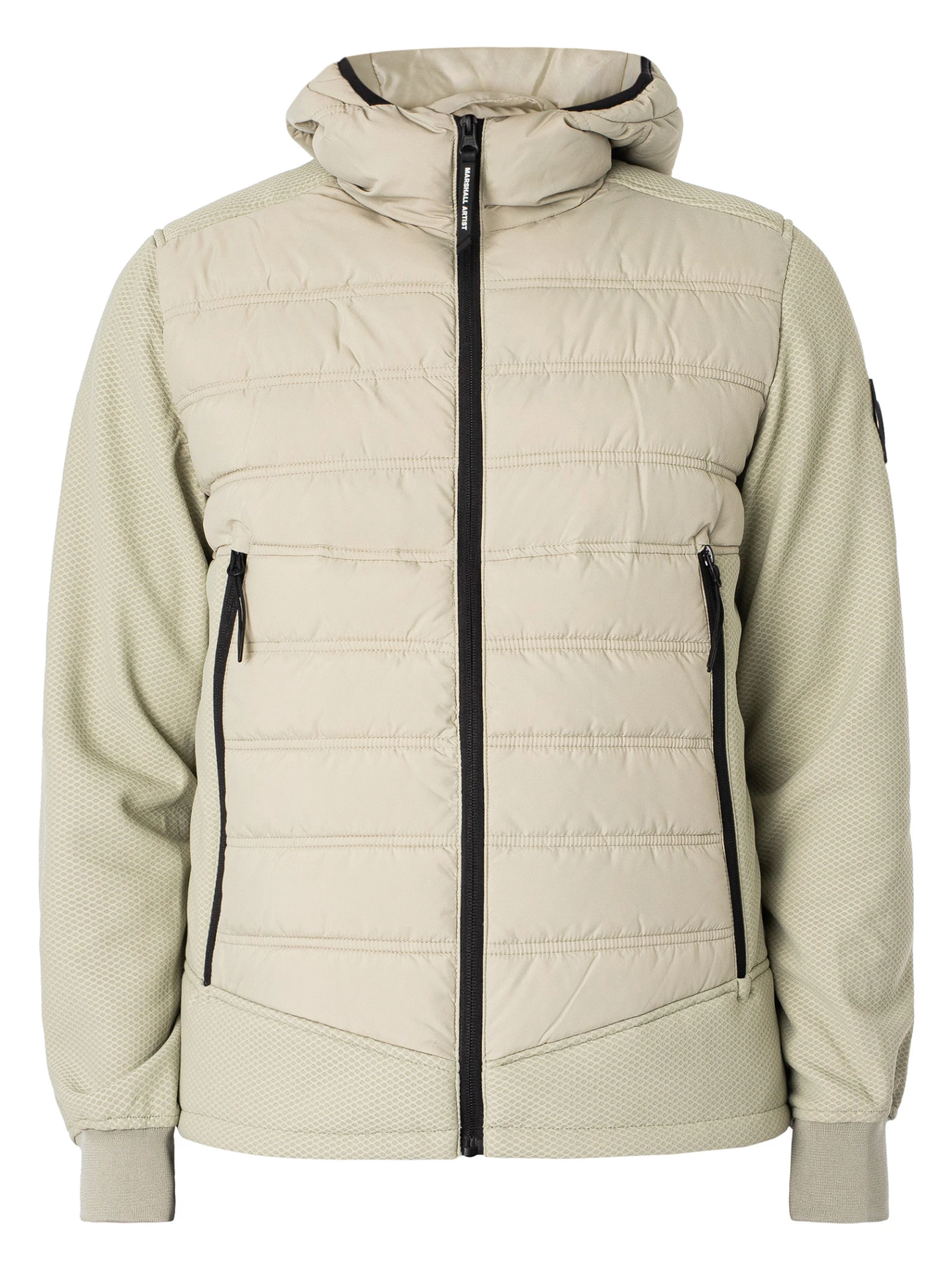 Marshall Artist Hybrid Softshell Jacket - Stone 6 Marshall Artist Hybrid Softshell Jacket - Stone - Image 6