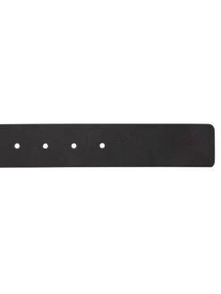 Replay Branded Leather Belt - Black -Standout Fashion Shop 48592f