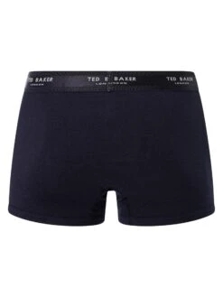 Ted Baker 3 Pack Trunks - Navy -Standout Fashion Shop 48620d