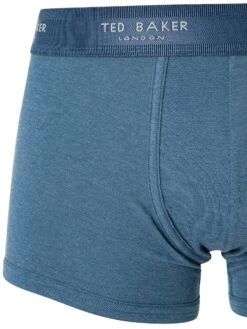 Ted Baker 3 Pack Trunks - Scarab/Real Teal/Rope Chain Navy -Standout Fashion Shop 48624c