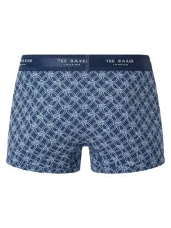 Ted Baker 3 Pack Trunks - Scarab/Real Teal/Rope Chain Navy -Standout Fashion Shop 48624f