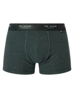 Ted Baker 3 Pack Trunks - Scarab/Real Teal/Rope Chain Navy -Standout Fashion Shop 48624g