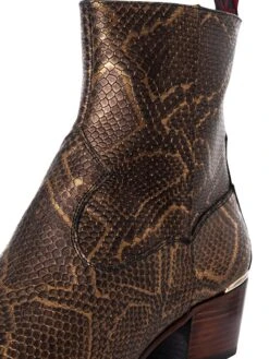 Jeffery West Sylvian Zip Chelsea Boots - Bronze Halley 16 Jeffery West Sylvian Zip Chelsea Boots - Bronze Halley -Standout Fashion Shop 48701h