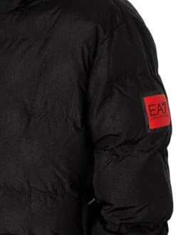 EA7 Side Logo Bomber Jacket - Black 12 EA7 Side Logo Bomber Jacket - Black -Standout Fashion Shop 48735d