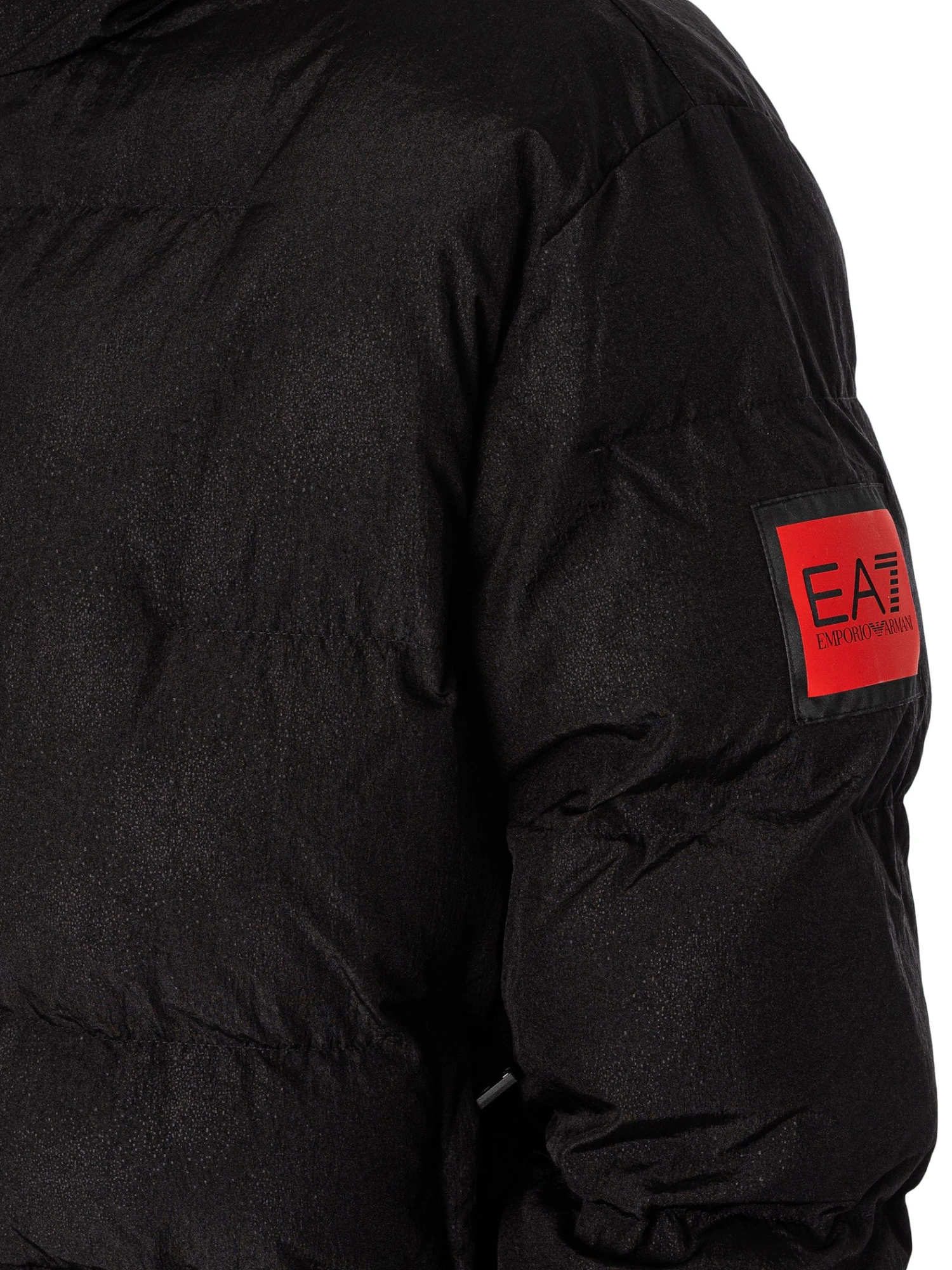 EA7 Side Logo Bomber Jacket - Black 4 EA7 Side Logo Bomber Jacket - Black - Image 4